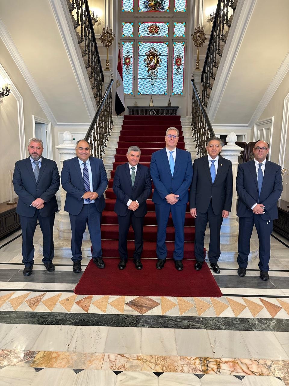 وزير البترول يعقد سلسلة من اللقاءات الثنائية مع عدد من المسؤولين رفيعي المستوى أبرزها جلسة مباحثات مع وزير الطاقة القبرصي