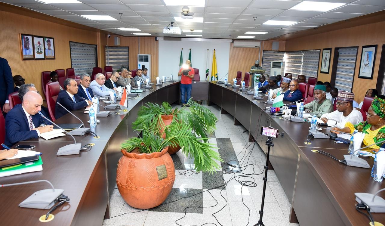 وزير الخارجية والهجرة يعقد جلسة مباحثات ثنائية مع وزير خارجية نيجيريا في أبوجا