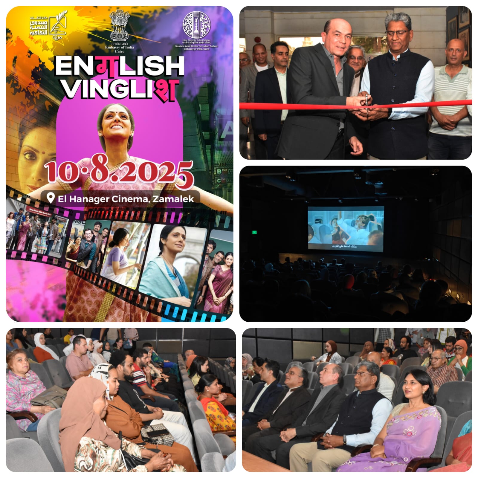 مهرجان الفيلم الهندي في القاهرة يحقق نجاحاً كبيراً ويعزز التبادل الثقافي مع مصر