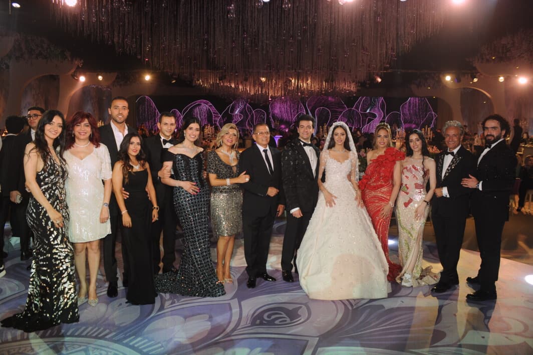 حماقي وبهاء سلطان وحماده هلال يشعلون حفل زفاف نجل رجل الأعمال الدكتور المهندس علي الدكروري