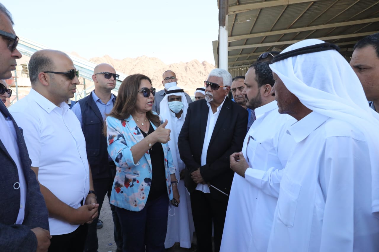 وزيرة التنمية المحلية والقائم بأعمال وزير البيئة يشددان على تسريع تشغيل المدفن الصحي بمدينة شرم الشيخ خلال أسبوع