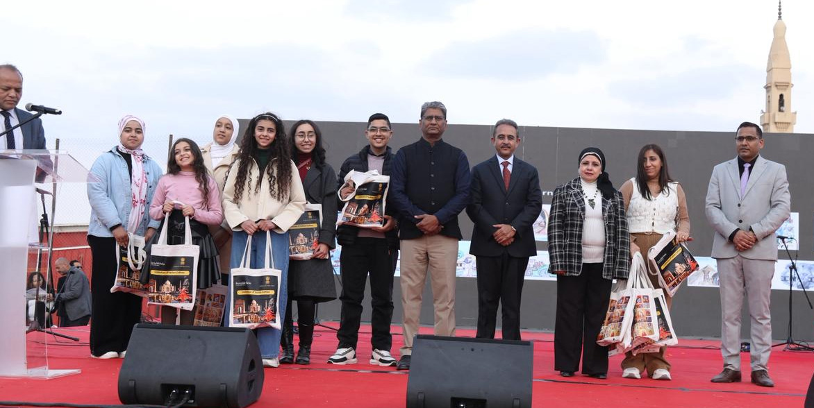 سفارة الهند بالقاهرة تكرّم الفائزين في الدورة التاسعة والعشرين من مسابقة الرسم “لمحات من الهند”