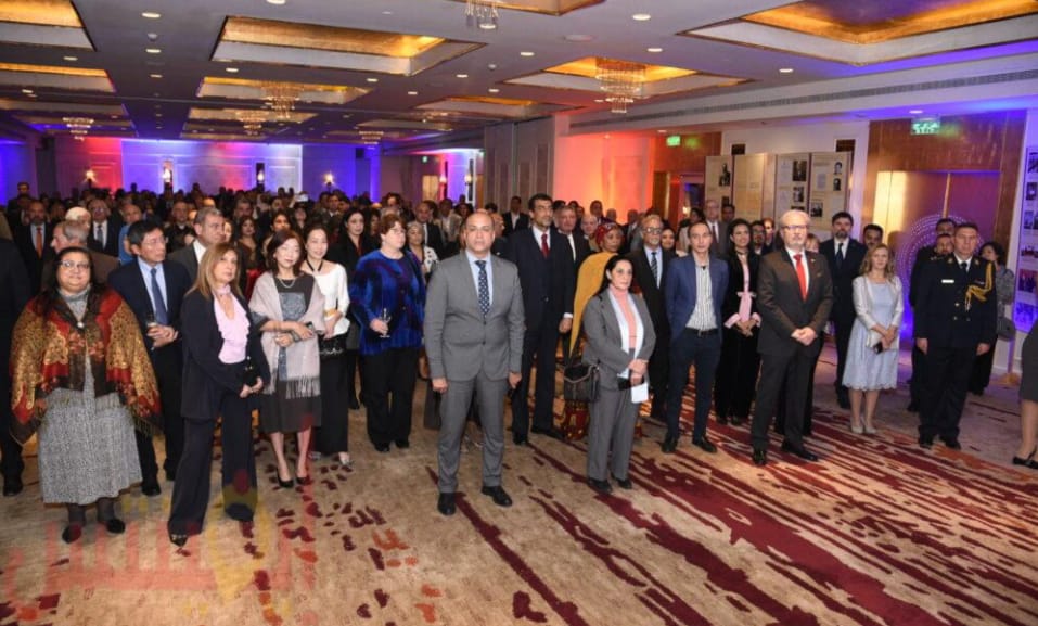 بالصور ..سفير صربيا بالقاهرة يحتفل بالعيد الوطنى