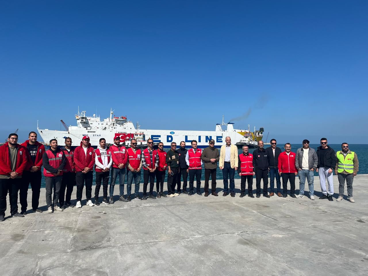 سفينة الخير الـ21 تصل العريش.. تركيا تعزز دعمها الإنساني لقطاع غزة بـ3300 طن من المساعدات